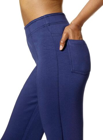 HUE Women's Fashion Ponte Leggings with Functional Back Pockets in Saudi Arabia