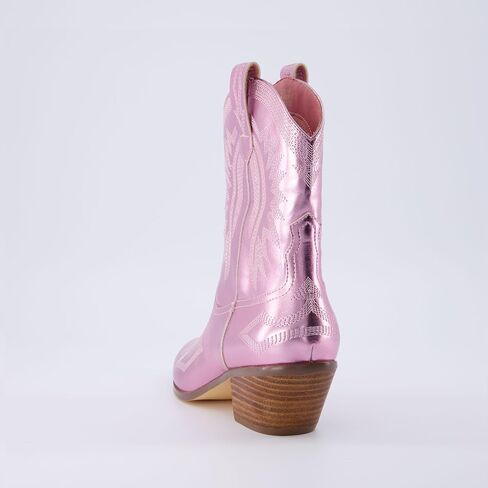 CUSHIONAIRE Women's Leon Western boot +Memory Foam, Wide Widths Available in Saudi Arabia