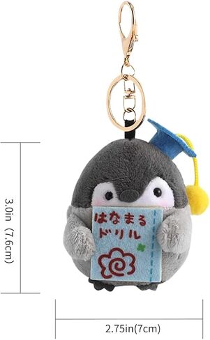 jiesinlov Kawaii Plush Penguin Pendant Cute Keychain,Purse Backpack Charms Accessories Key Chain for Women or Girls Bags in Saudi Arabia