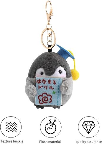 jiesinlov Kawaii Plush Penguin Pendant Cute Keychain,Purse Backpack Charms Accessories Key Chain for Women or Girls Bags in Saudi Arabia