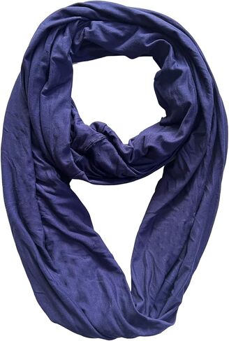 Premium Modal Jersey Knit Women's Infinity Scarf Loop Lightweight in Saudi Arabia