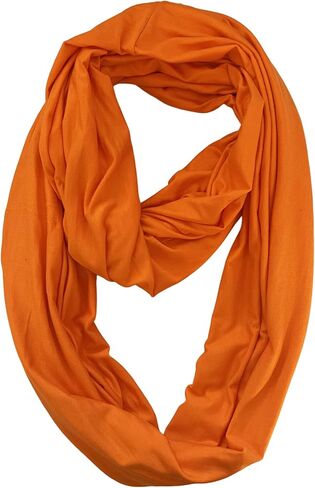 Premium Modal Jersey Knit Women's Infinity Scarf Loop Lightweight in Saudi Arabia