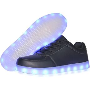 YuanRoad Unisex LED Shoes Light Up Shoes for Women Men LED Sneakers with USB Charging Dancing Shoes in Kuwait