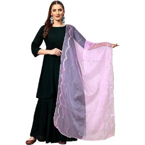 وشاح شال شاندراكالا أورجانزا دوباتا للسيدات ملفوف تشوني (D253-P)