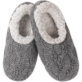 ULTRAIDEAS Women's Comfy Knit Slipper Socks with Anti-Skid Grippers, Cozy Warm Indoor Bedroom House Slippers with Soft Sole in Kuwait