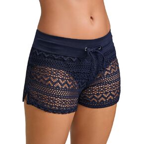 المرأة الدانتيل السباحة السراويل السوداء مايوهات قيعان السراويل مجلس السراويل بيكيني غطاء السراويل قيعان ملابس السباحة in Kuwait