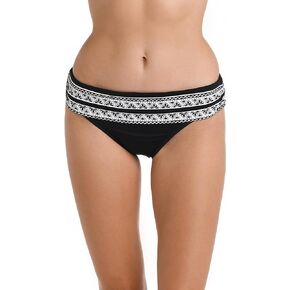La Blanca Women's Standard Shirred Band Hipster Swimsuit Bottom