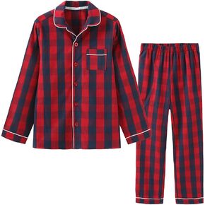 Lavenderi Toddle Kids Girls Boys 100% Cotton Long Sleeve Pajama Set, Pajamas for Kids (Size 2 Toddler-14 Years) in Kuwait
