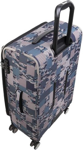 Britbag Eluder 28" Softside Checked 8 Wheel Expandable Spinner Set, Cool Blue Camo in Kuwait