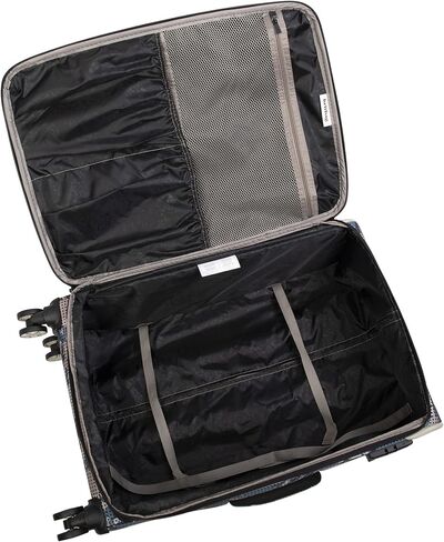 Britbag Eluder 28" Softside Checked 8 Wheel Expandable Spinner Set, Cool Blue Camo in Kuwait