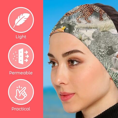 dscarf Womens Neck Scarf 21"x21" Small Square | Headband Scarf Ethnic Bandana Head Scarf Flowering Breathable Lightweight in Saudi Arabia