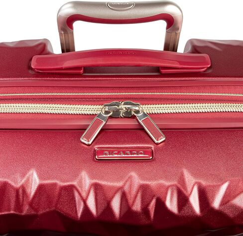 Ricardo Beverly Hills Montecito 2.0 Hardside with Dual Spinning Wheels, Expandable with Comfort Grip for Easy Packing and Moving, Men and Women, Champagne, Check-In Large 29-Inch in Saudi Arabia