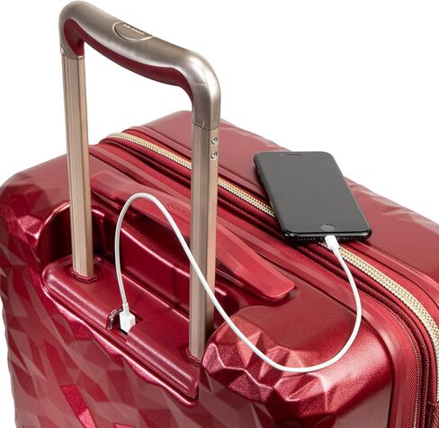 Ricardo Beverly Hills Montecito 2.0 Hardside with Dual Spinning Wheels, Expandable with Comfort Grip for Easy Packing and Moving, Men and Women, Champagne, Check-In Large 29-Inch in Saudi Arabia