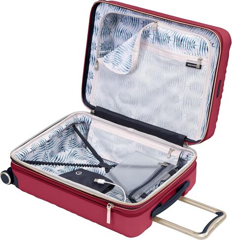 Ricardo Beverly Hills Montecito 2.0 Hardside with Dual Spinning Wheels, Expandable with Comfort Grip for Easy Packing and Moving, Men and Women, Champagne, Check-In Large 29-Inch in Saudi Arabia