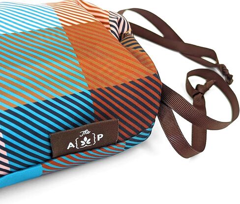 The Aesthetique Philosophie Buffalo Check Teal Orange and Brown Retro Plaid Packing Travel Cubes for Camping and Adventuring in Kuwait