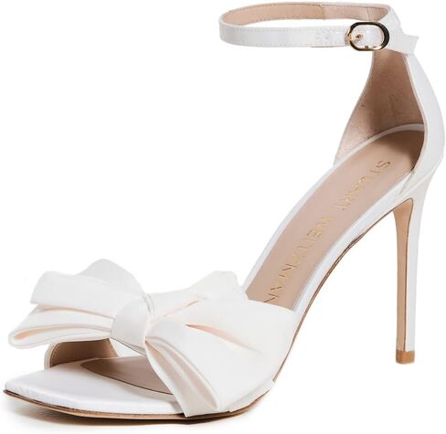 صندل نسائي من Stuart Weitzman Nudistcurve Love Knot مقاس 100 ملم in Saudi Arabia