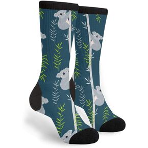 Cute Yellow Mouse In Cheese Home Fun Colorful Novelty Graphic Crew Tube Socks For Men Women in Kuwait