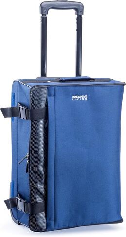 Innovative Living II-217B Collapsible Luggage Blue, 14 x 8 x 20 in Saudi Arabia