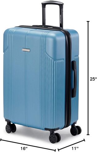 Marc New York Horizon 25" Upright Luggage, Stone Blue, Medium in Kuwait