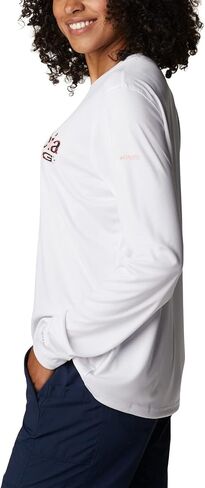 Columbia Women's Tidal Tee PFG Stacked Logo Ls in Saudi Arabia