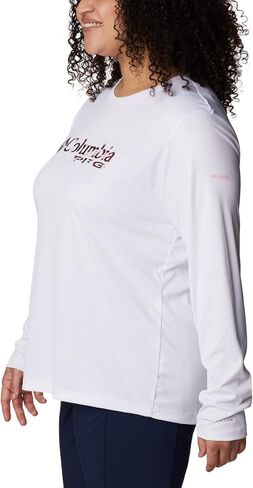 Columbia Women's Tidal Tee PFG Stacked Logo Ls in Saudi Arabia