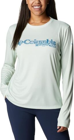 Columbia Women's Tidal Tee PFG Stacked Logo Ls in Saudi Arabia