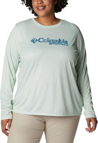 Columbia Women's Tidal Tee PFG Stacked Logo Ls in Saudi Arabia