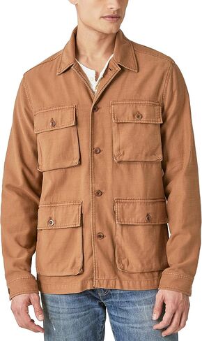 سترة عسكرية من نسيج قطني طويل للرجال من Lucky Brand in Saudi Arabia
