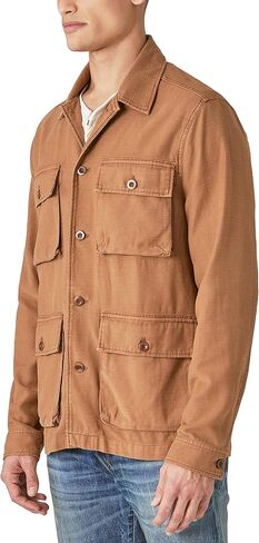 سترة عسكرية من نسيج قطني طويل للرجال من Lucky Brand in Saudi Arabia