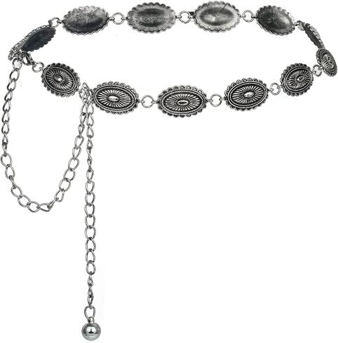 Luvatar Fashion Metal Waist Chain Belt Blouse Dress Sweater Chain Belt… in Saudi Arabia