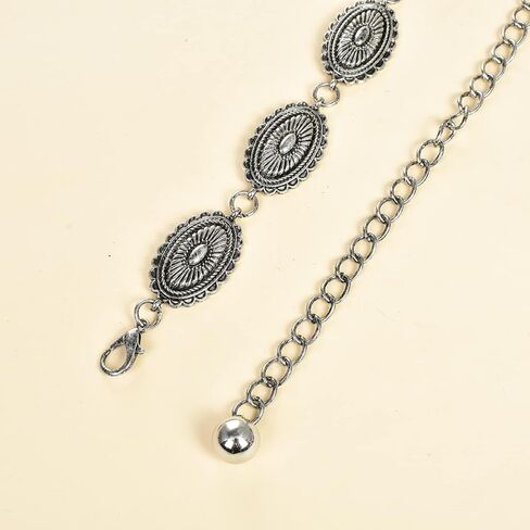 Luvatar Fashion Metal Waist Chain Belt Blouse Dress Sweater Chain Belt… in Saudi Arabia