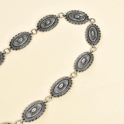 Luvatar Fashion Metal Waist Chain Belt Blouse Dress Sweater Chain Belt… in Saudi Arabia