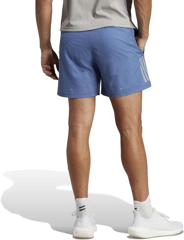 adidas Men's Own The Run Heather Shorts, Dark Blue Melange, Medium in Saudi Arabia
