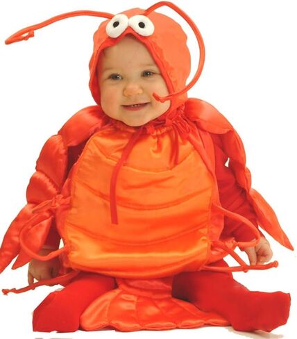 Mullins Square Lobster Baby Costume, Red, 6-18 Months in Saudi Arabia
