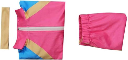 Powumie Kids 80s Retro Boys بدلة رياضية ريترو هيب هوب سترة واقية مجموعات Colorblock وتتسابق مجموعة in Kuwait