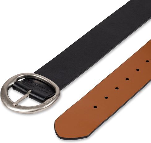 Sam Edelman Women's Two-in-One Reversible Center Bar Buckle Belt, Black Centerbar, Small in Saudi Arabia