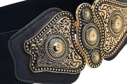 BlackButterfly واسعة مرنة تمتد خمر حزام مشبك الرجعية العتيقة in Kuwait