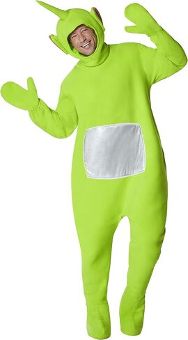 Spirit Halloween Teletubbies Adult Dipsy Costume | Officially Licensed | Green Teletubby Cosplay | Group Costume in Saudi Arabia