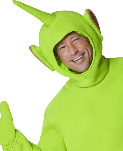 Spirit Halloween Teletubbies Adult Dipsy Costume | Officially Licensed | Green Teletubby Cosplay | Group Costume in Saudi Arabia
