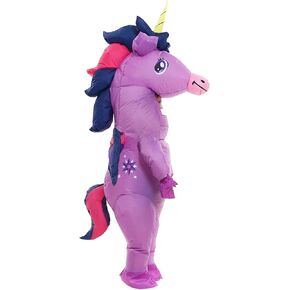 HSCTEK Adult Inflatable Unicorn Costume Women Men
