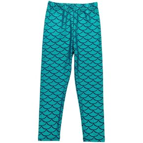 سراويل ضيقة للأطفال الصغار من Plustrong على شكل حورية البحر على شكل سمكة معدنية لامعة in Kuwait