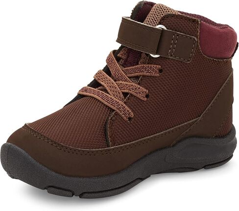 OshKosh B'Gosh Boy's Laurent Fashion Boot, Brown, 12 Little Kid in Saudi Arabia