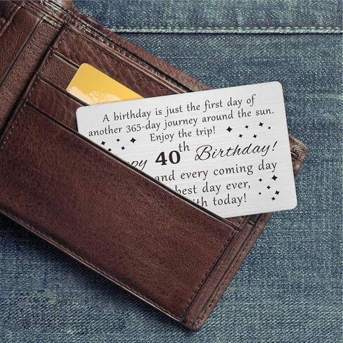 16th Birthday Card 16 Birthday Gifts for Boys Girls - 16 Year Old Birthday Engraved Wallet Card Insert in Kuwait