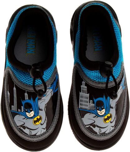 Josmo Boy's Batman Water Shoes-Aqua Socks for Kids-Sandals Waterproof Sport Summer Slip-on Character Superhero Comics Outdoor Beach Pool Slides Swim Slippers in Saudi Arabia