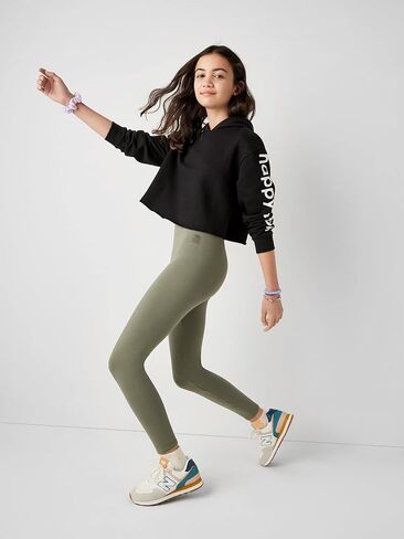 happy nation Girls 2 Pack Cotton Leggings in Saudi Arabia