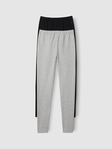 happy nation Girls 2 Pack Cotton Leggings in Saudi Arabia