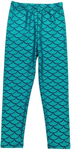 سراويل ضيقة للأطفال الصغار من Plustrong على شكل حورية البحر على شكل سمكة معدنية لامعة in Kuwait