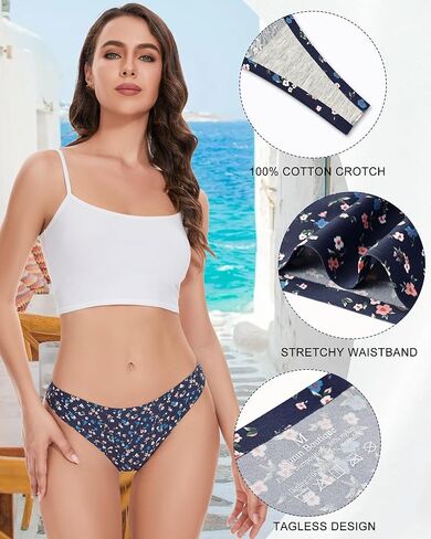 Sunm Boutique Seamless Thongs for Women Seamless Underwear Womens Thong Underwear Stretch Comfort in Kuwait