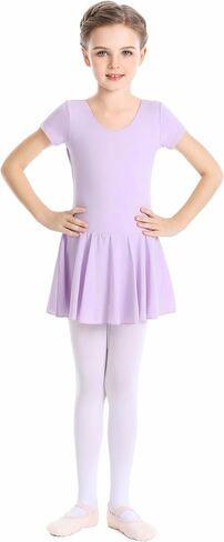Ballet Leotards for Girls, Girls Dance Outfit with Skirt, Ballerina Ballet Dress for Toddler Girls/Junior in Saudi Arabia