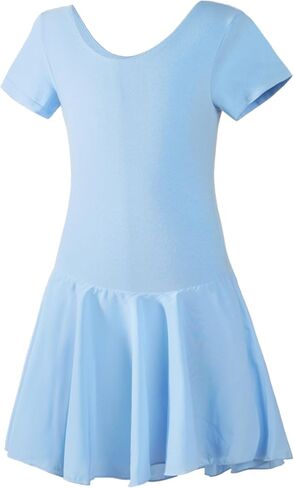 Ballet Leotards for Girls, Girls Dance Outfit with Skirt, Ballerina Ballet Dress for Toddler Girls/Junior in Saudi Arabia